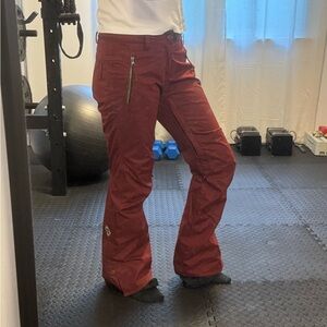 686 Women’s After Dark Rusty Red Melange Snow Pants